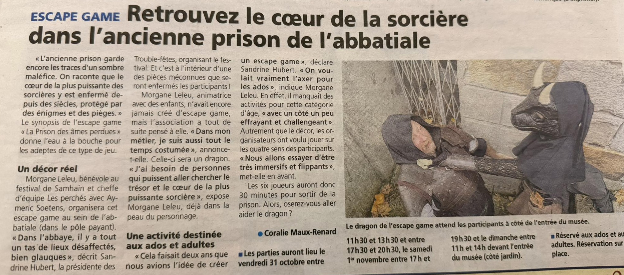 Article Actu Normandie